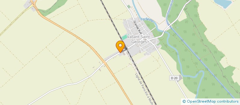 localisation de l'entreprise MADAME AMELIE FUCHS  VALLANT-SAINT-GEORGES