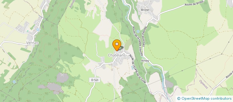 localisation de l'entreprise MADAME AMELIE GARIOUD  ANNOISIN-CHATELANS