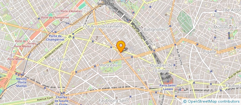 localisation de l'entreprise MADAME AMELIE GASTIN  PARIS