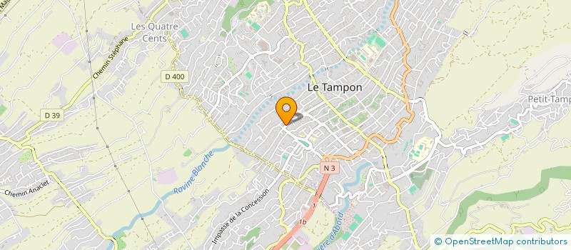 localisation de l'entreprise MADAME AMELIE GAULT  LE TAMPON