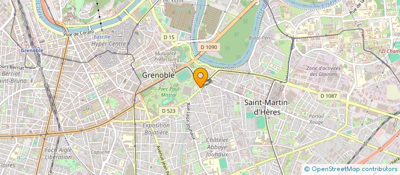 localisation de l'entreprise MADAME AMELIE GENDRON  GRENOBLE