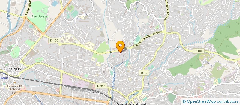 localisation de l'entreprise MADAME AMELIE GENIN à FREJUS