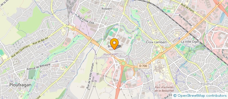 localisation de l'entreprise MADAME AMELIE GEORGELIN  PLOUFRAGAN