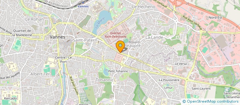 localisation de l'entreprise MADAME AMELIE GEORGES à VANNES
