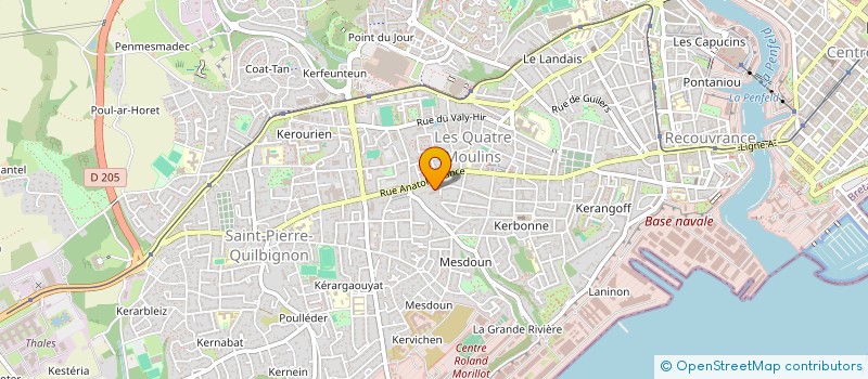 localisation de l'entreprise MADAME AMELIE GESTIN à BREST