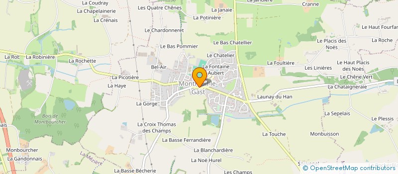 localisation de l'entreprise MADAME AMELIE GICQUEL à MONTREUIL-LE-GAST