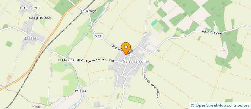 localisation de l'entreprise MADAME AMELIE GIGON  SAMMARCOLLES