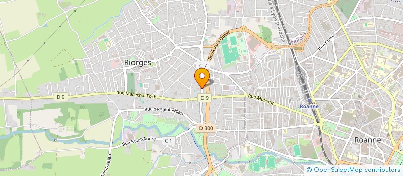 localisation de l'entreprise MADAME AMELIE GIRAUD à RIORGES