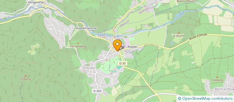 localisation de l'entreprise MADAME AMELIE GOEMINNE  OTTROTT