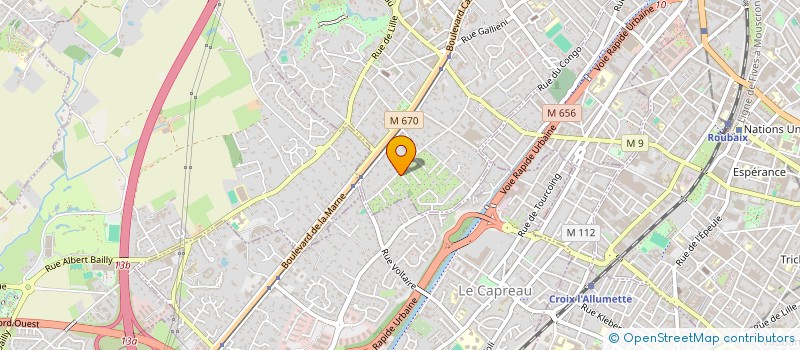 localisation de l'entreprise MADAME AMELIE GOUPIL  MOUVAUX