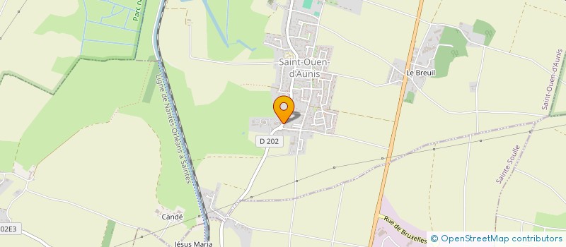 localisation de l'entreprise MADAME AMELIE GOURET  SAINT-OUEN-D'AUNIS