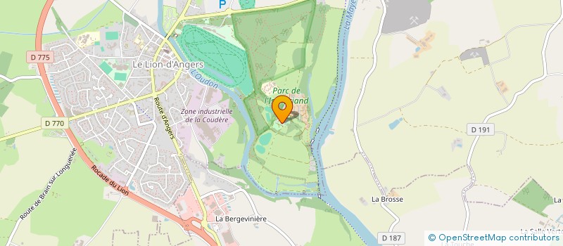 localisation de l'entreprise MADAME AMELIE GOURLEZ DE LA MOTTE  CHAMBELLAY