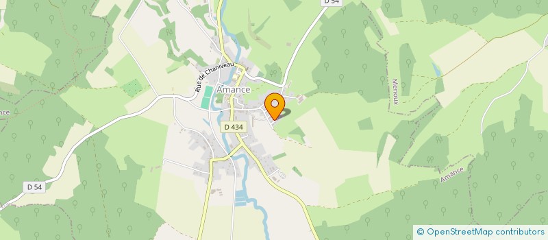 localisation de l'entreprise MADAME AMELIE GRANDVILLEMIN  ECHENOZ-LA-MELINE