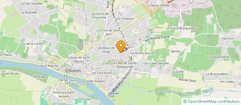 localisation de l'entreprise MADAME AMELIE GRENIER  CINAIS