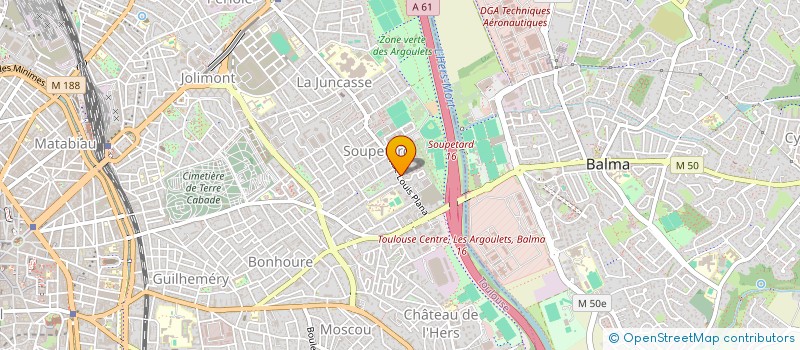localisation de l'entreprise MADAME AMELIE GRIMAL à TOULOUSE