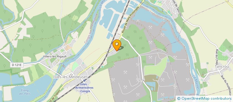 localisation de l'entreprise MADAME AMELIE GRONDIN  ISLES-LES-MELDEUSES