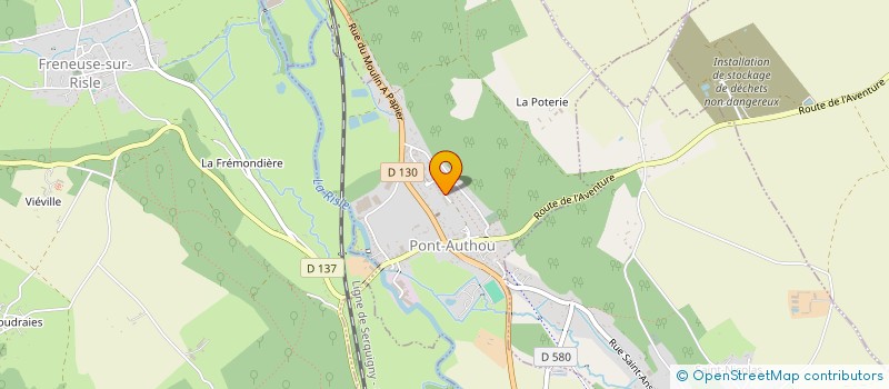 localisation de l'entreprise MADAME AMELIE GROS  PONT-AUTHOU