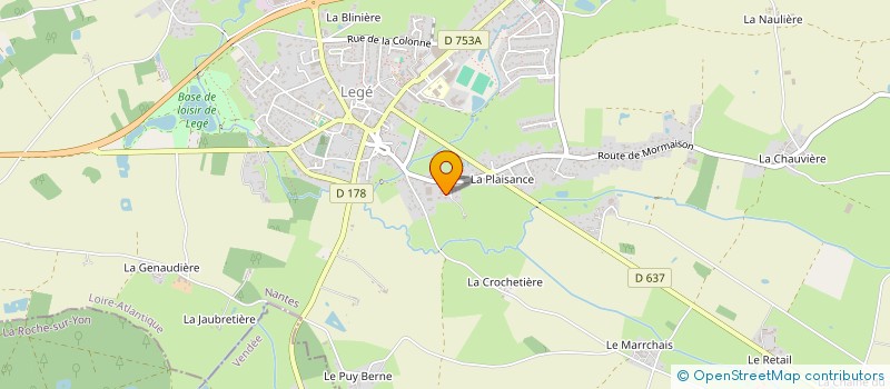 localisation de l'entreprise MADAME AMELIE GUISASOLA  LEGE