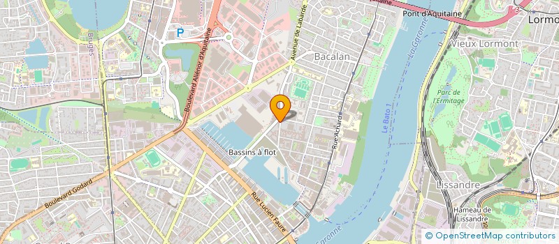 localisation de l'entreprise MADAME AMELIE GUYON  BORDEAUX