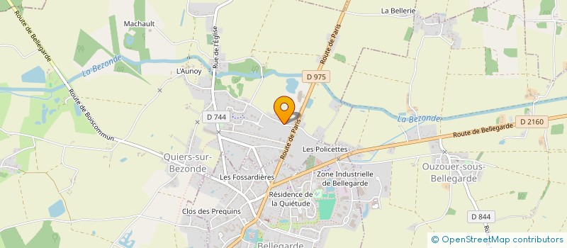 localisation de l'entreprise MADAME AMELIE HAMRAOUI à QUIERS-SUR-BEZONDE