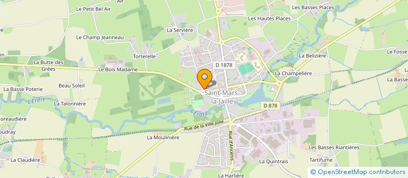 localisation de l'entreprise MADAME AMELIE HARDY  VALLONS-DE-L'ERDRE