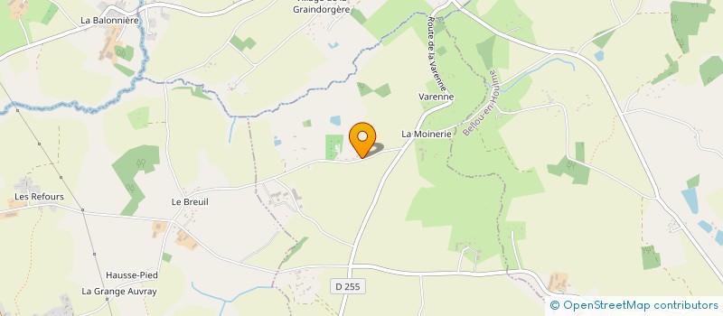 localisation de l'entreprise MADAME AMELIE HEBERT à SAIRES-LA-VERRERIE