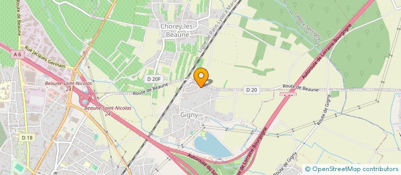 localisation de l'entreprise MADAME AMELIE HEITZMANN à BEAUNE