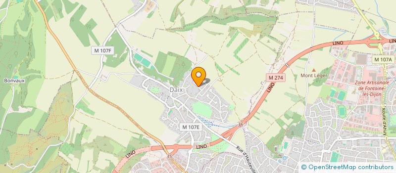 localisation de l'entreprise MADAME AMELIE HERMOUET  DAIX