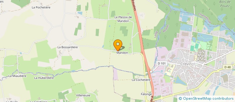 localisation de l'entreprise MADAME AMELIE HERROUIN  LAILLE