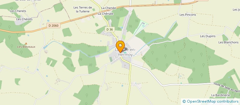 localisation de l'entreprise MADAME AMELIE HERVE à MONTARGIS