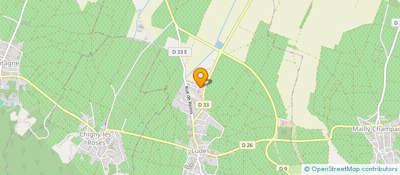 localisation de l'entreprise MADAME AMELIE HUAT  LUDES