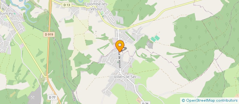 localisation de l'entreprise MADAME AMELIE JACQUEMARD  VILLERS-LE-SEC
