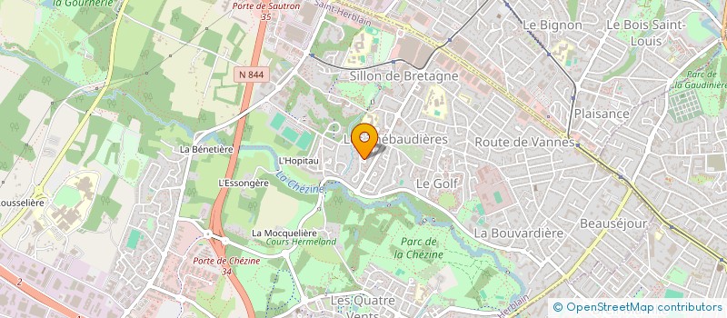 localisation de l'entreprise MADAME AMELIE JALAIS  PONT-SAINT-MARTIN