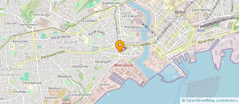 localisation de l'entreprise MADAME AMELIE JANNIN à BREST