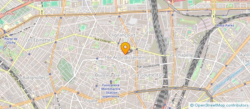 localisation de l'entreprise MADAME AMELIE JARDEL  PARIS