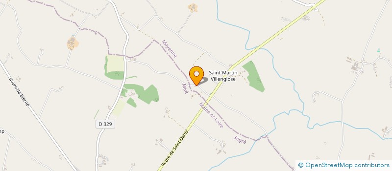 localisation de l'entreprise MADAME AMELIE JARGOIS  SAINT-DENIS-D'ANJOU