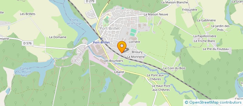 localisation de l'entreprise MADAME AMELIE JARNO à SAINT-DENIS-DU-MAINE