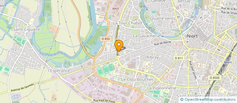 localisation de l'entreprise MADAME AMELIE JARRIAULT à NIORT