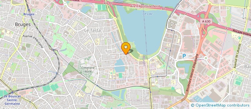 localisation de l'entreprise MADAME AMELIE JARRY  BRUGES