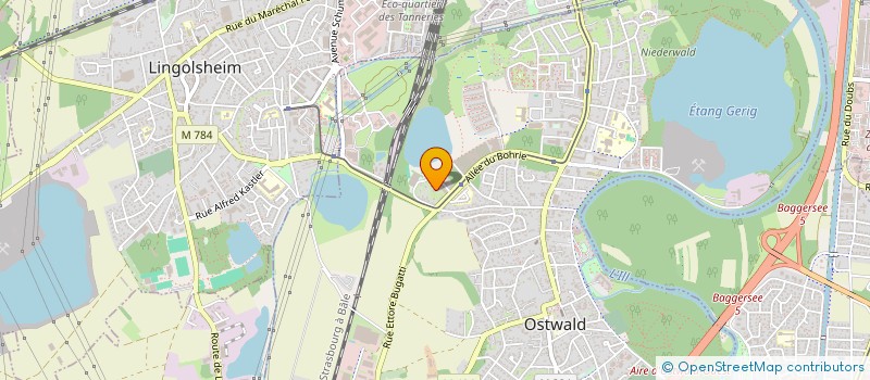 localisation de l'entreprise MADAME AMELIE JEANDEL  WINGERSHEIM LES QUATRE BANS