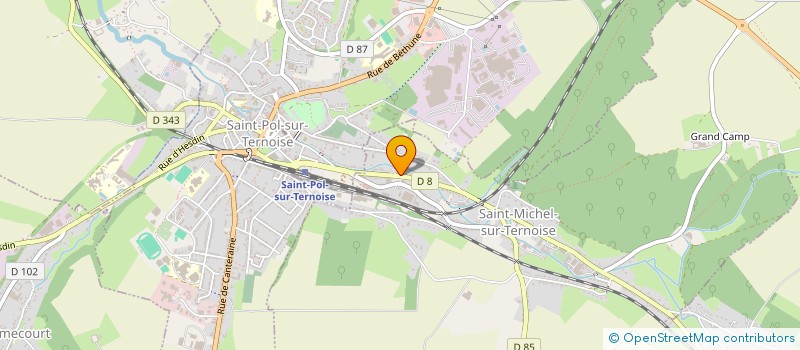 localisation de l'entreprise MADAME AMELIE JOLY  ROELLECOURT