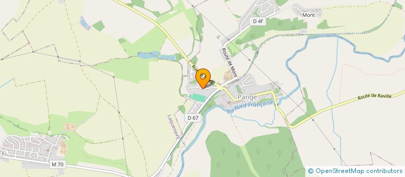 localisation de l'entreprise MADAME AMELIE JUNG  PANGE