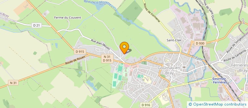 localisation de l'entreprise MADAME AMELIE JUTTIER  SERIFONTAINE