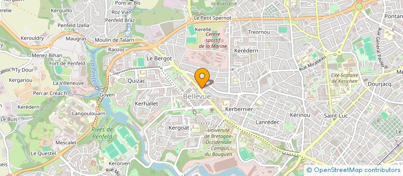 localisation de l'entreprise MADAME AMELIE KAPPS à BREST