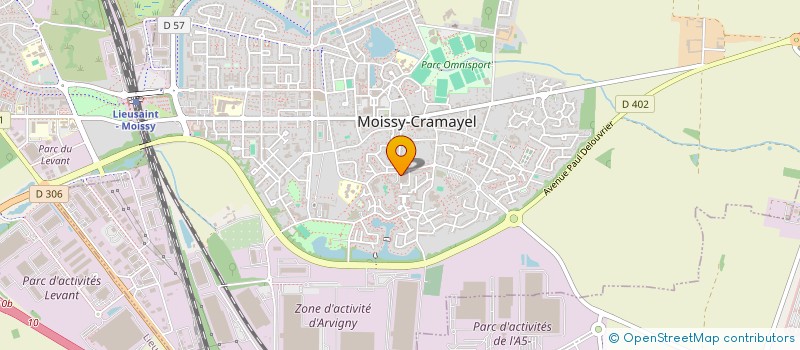 localisation de l'entreprise MADAME AMELIE KHEEJAH à MOISSY-CRAMAYEL