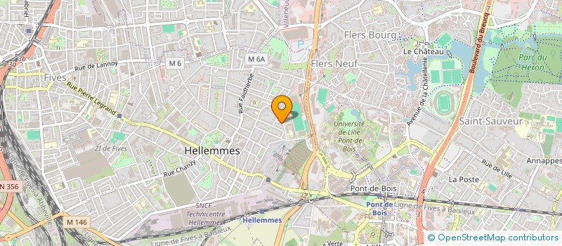 localisation de l'entreprise MADAME AMELIE KIJEK à LILLE