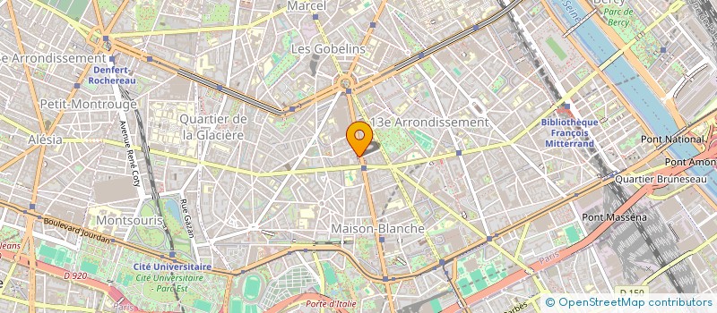 localisation de l'entreprise MADAME AMELIE KLAHR  PARIS