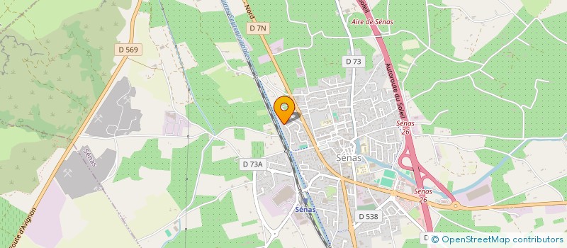 localisation de l'entreprise MADAME AMELIE L'HUILLIER  SENAS