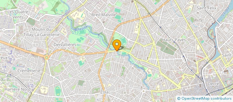 localisation de l'entreprise MADAME AMELIE LACIRE à NANTES