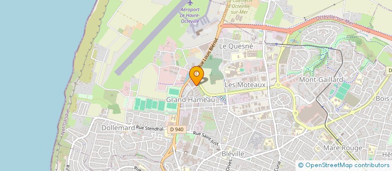 localisation de l'entreprise MADAME AMELIE LAIR  LE HAVRE